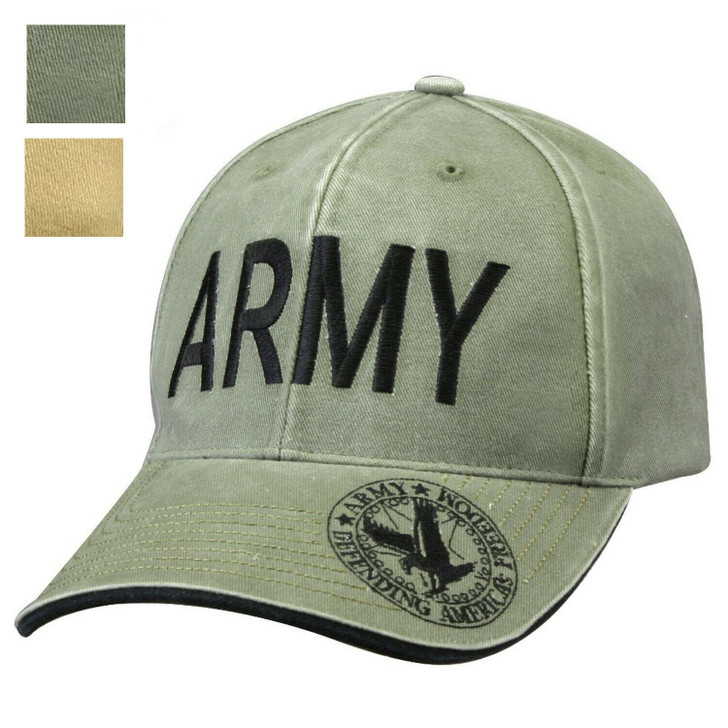 Army Defending Americas Freedom US Eagle Baseball Cap Adjustable Hat