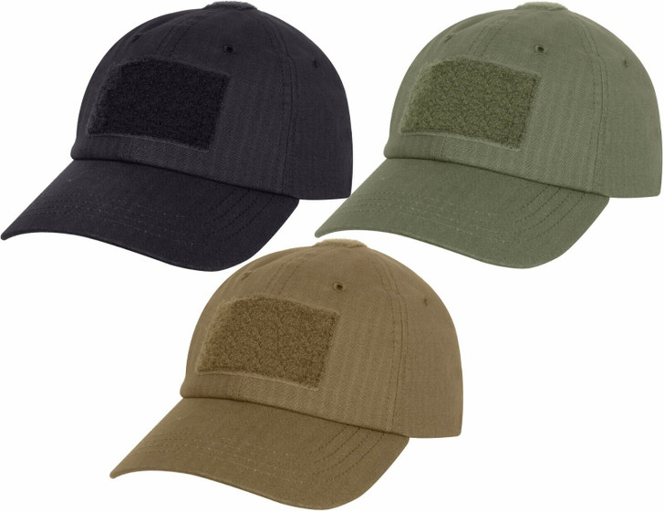 Lightweight Tactical Operator Cap Ripstop Adjustable Military Patch Ball Hat