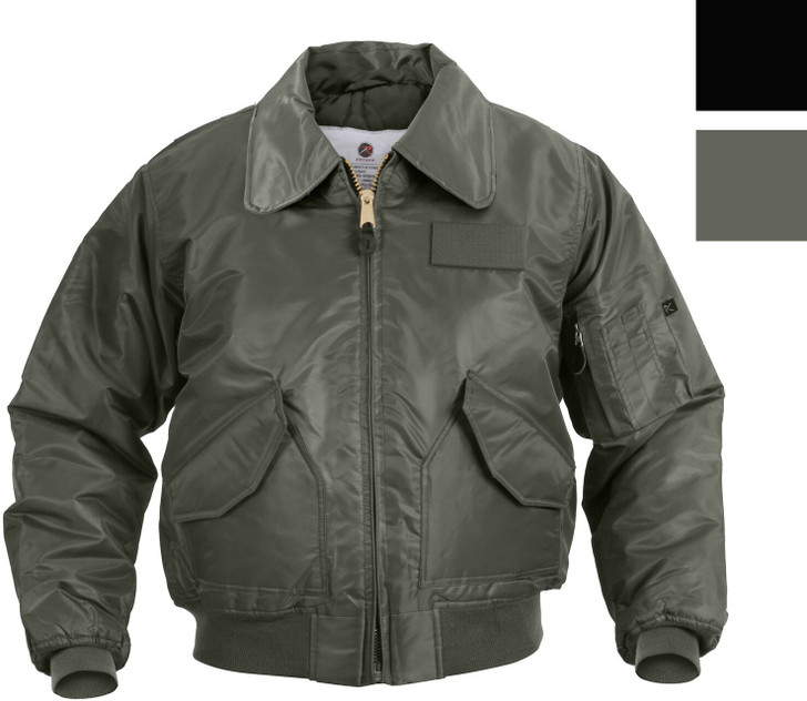 Air Force Flight Jacket Military CWU-45P Tactical Flyers Pilot Coat Bomber