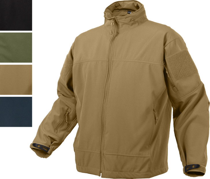 Covert Operations Soft Shell Casual Waterproof Lightweight Military Jacket