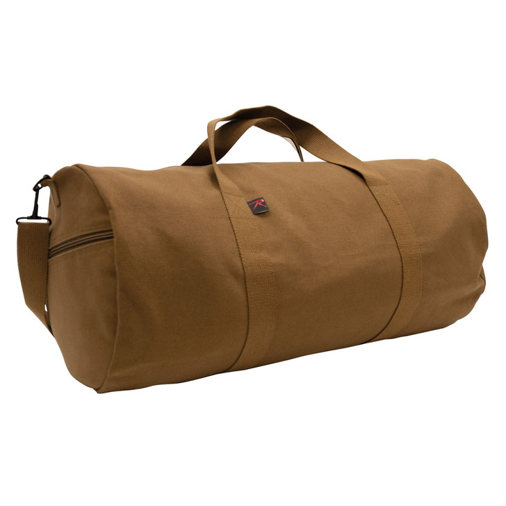 Camo Tactical Shoulder Bag Sports Canvas Gym Duffle Carry Strap Tote 19"