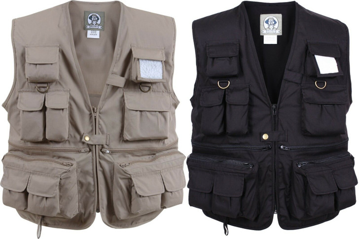 Kids Uncle Mility Multi Pocket Outdoors Camping Fishing Vest