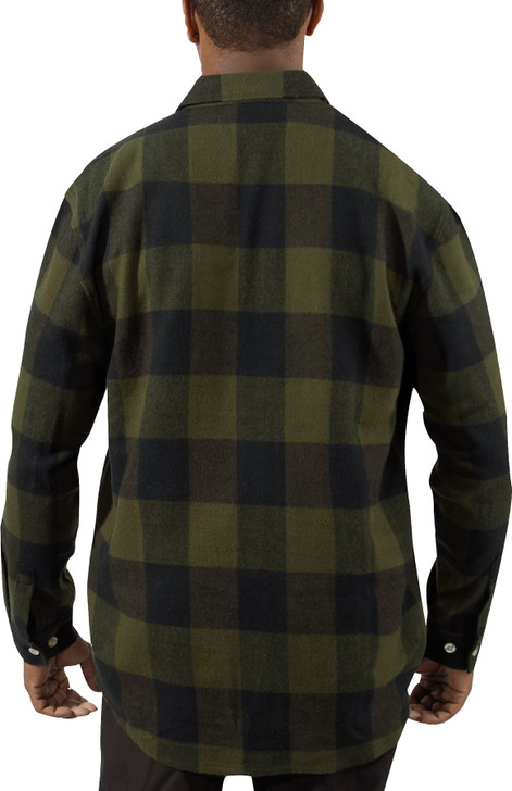 Olive Drab Plaid