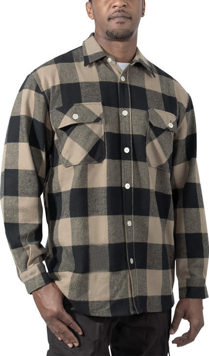 Coyote Brown Plaid