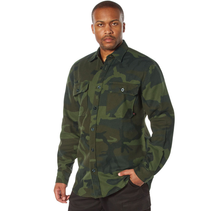 Midnight Woodland Camouflage