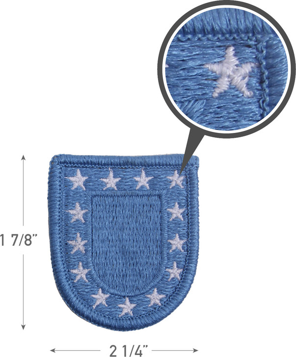 US Army Flash Patch, AR 670-1 Compliant Inspection Ready Military Beret USA Made