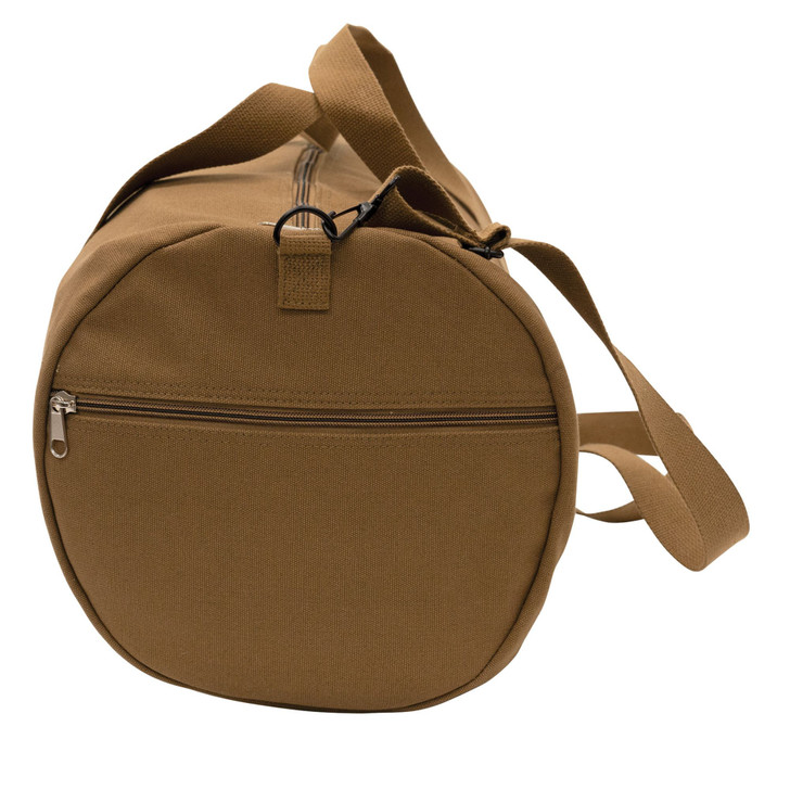 Tactical Canvas Duffle Bag 24" x 12" Camo Army Gym Recreational Travel Work