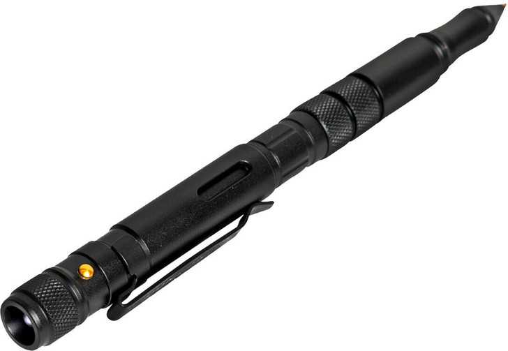Tactical Pen Flashlight Emergency Pocket Tool Glass Breaker Knife & More!
