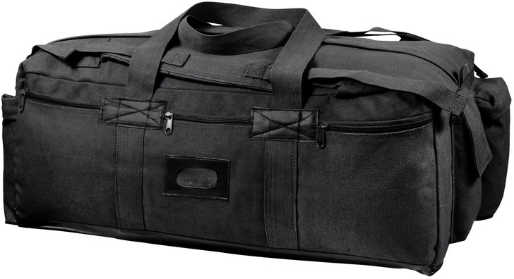 Tactical Canvas Duffle Bag & Backpack, Israeli IDF Mossad Double Strap Knapsack