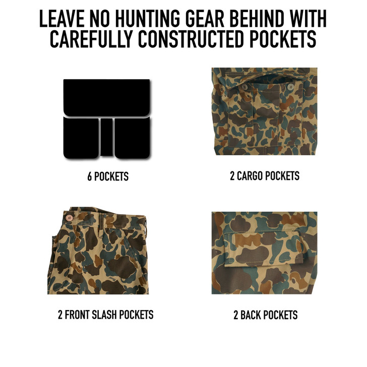 Tactical BDU Shorts Military Camo Cargo Shorts Army Fatigues Camouflage Uniform