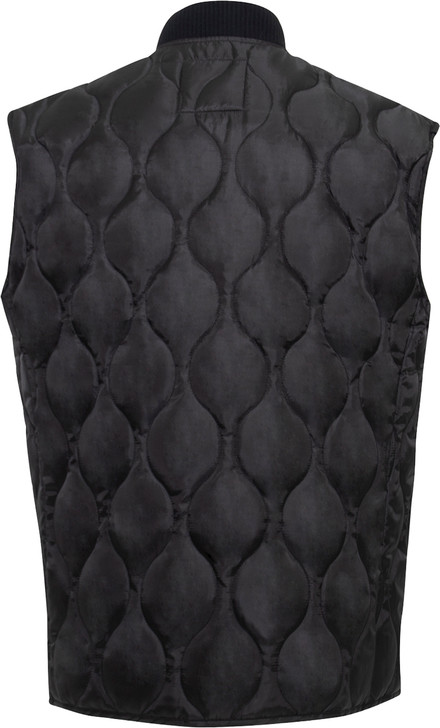 Quilted Woobie Vest Lightweight Poncho Liner Inspired Zip Up Sleeveless Outdoorsman Vest