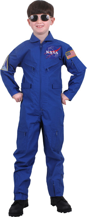 Royal Blue with NASA Patches