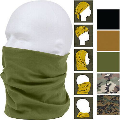 Tactical Multi Wrap Head Full Face Neck Headwrap Bandana Balaclava Protection