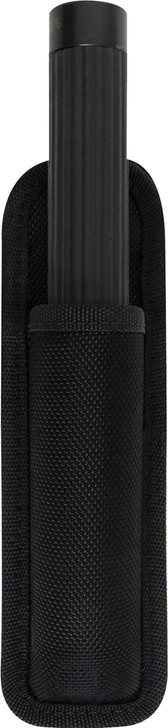 Black Rotating Swivel Long Baton or Flashlight Holder Pouch
