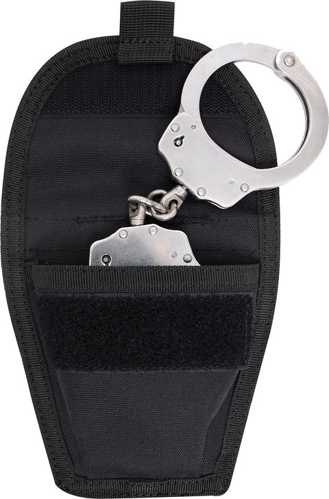 Black MOLLE Police Handcuff Holder Pouch for Police Duty Belt