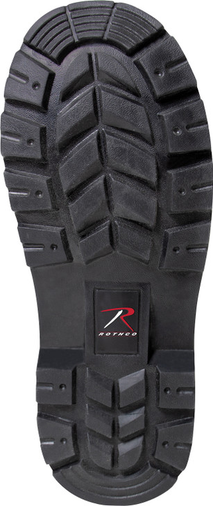 Black Waterproof Rubber Boots Rain & Snow All Weather Shoes