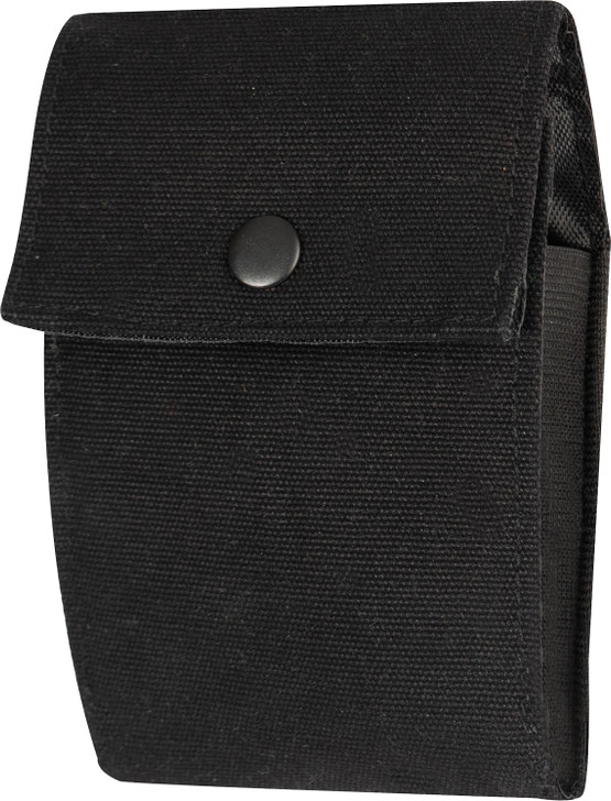 Black Canvas Tactical Tool Bag - Equipment Tool Work Duty Carry Law Enforcement