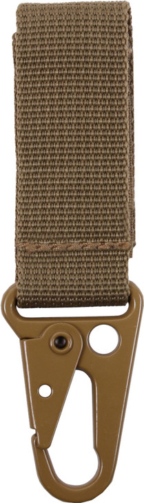 Coyote Brown Tactical Key Clip, Key Holder Carabiner