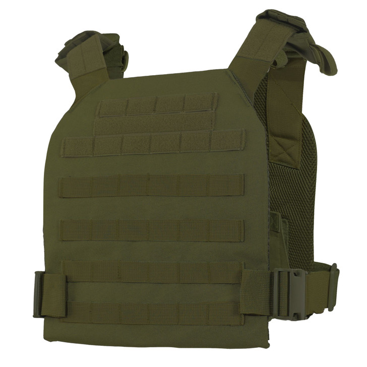 Low Profile Plate Carrier Vest Tactical Adjustable Combat Modular Military