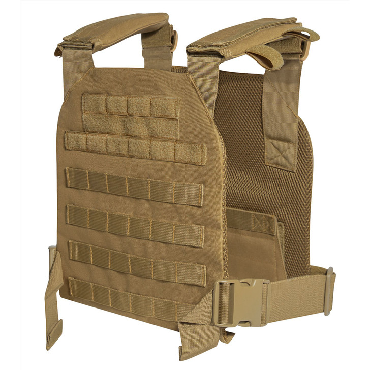 Low Profile Plate Carrier Vest Tactical Adjustable Combat Modular Military