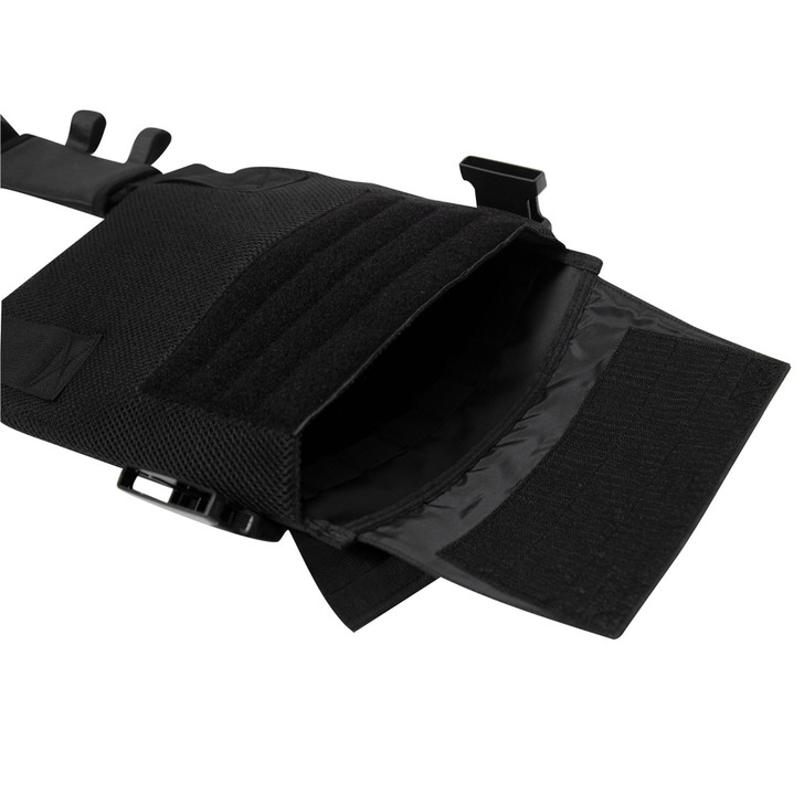Low Profile Plate Carrier Vest Tactical Adjustable Combat Modular Military