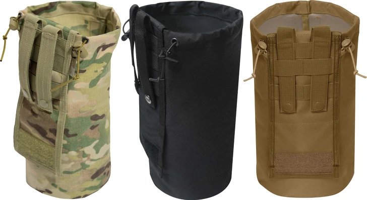 Roll-Up MOLLE Dump Pouch – Tactical Folding Utility Case for Military, Airsoft, and Outdoor Use