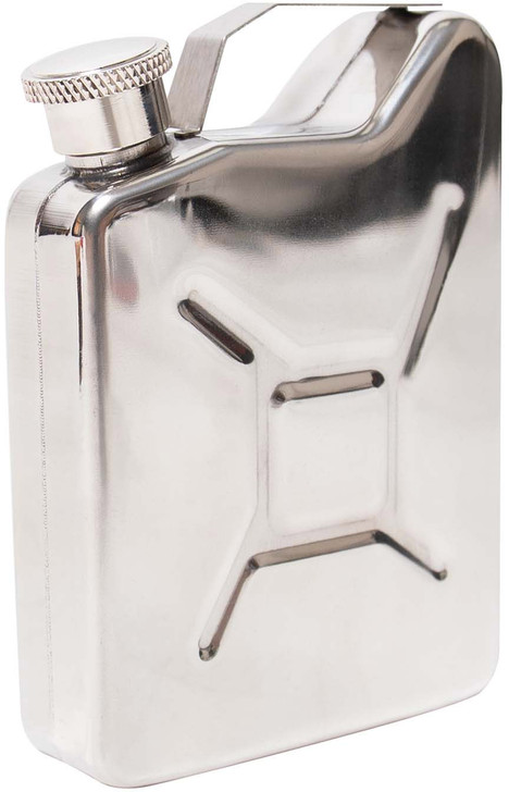 Rothco Stainless Steel Flask, Jerry Can