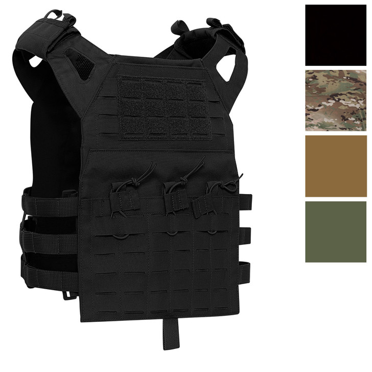 Tactical Carrier Vest - Lightweight Military Army Carrier MOLLE Vest