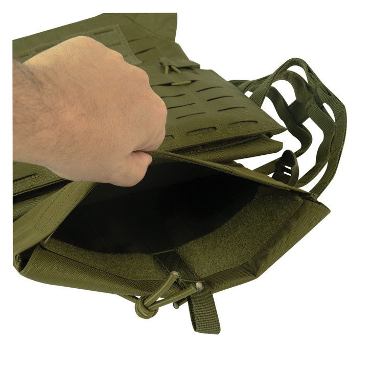 Tactical Carrier Vest - Lightweight Military Army Carrier MOLLE Vest