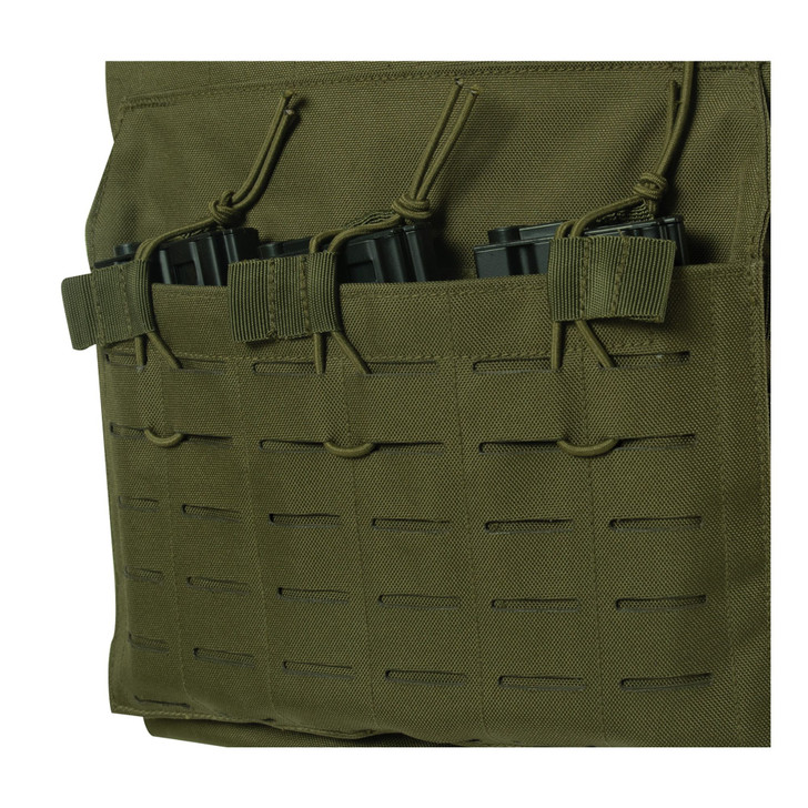 Tactical Carrier Vest - Lightweight Military Army Carrier MOLLE Vest