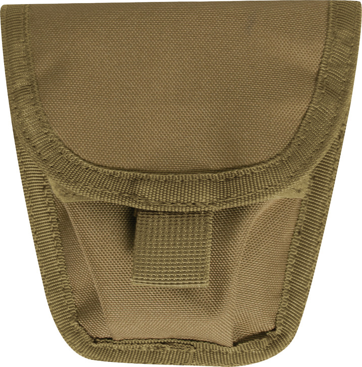 Coyote Brown MOLLE Police Handcuff Holder Pouch for Police Duty Belt