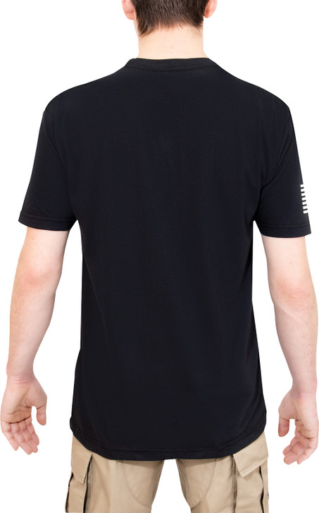 Black US Space Force Athletic Fit Short Sleeve T-Shirt - Men's