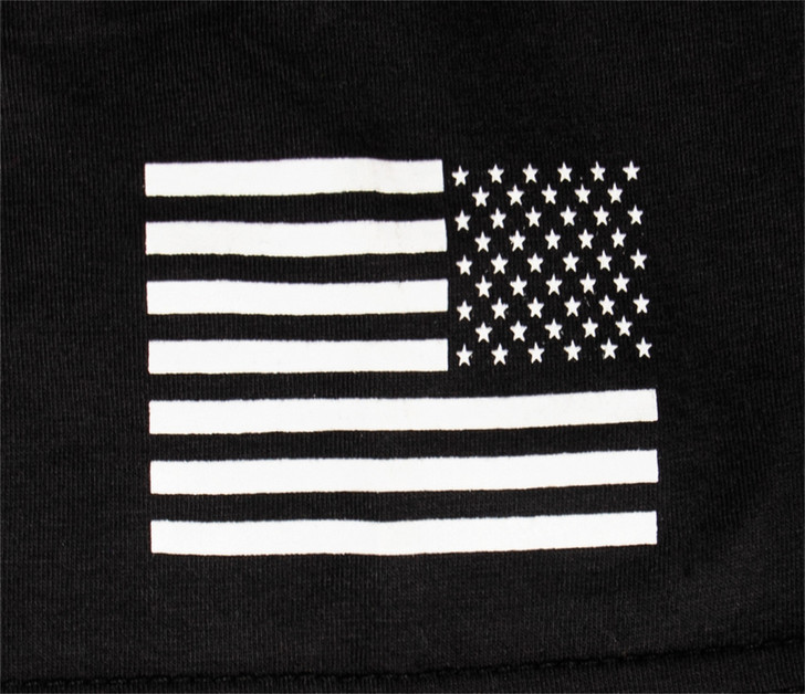 Black US Space Force Athletic Fit Short Sleeve T-Shirt - Men's