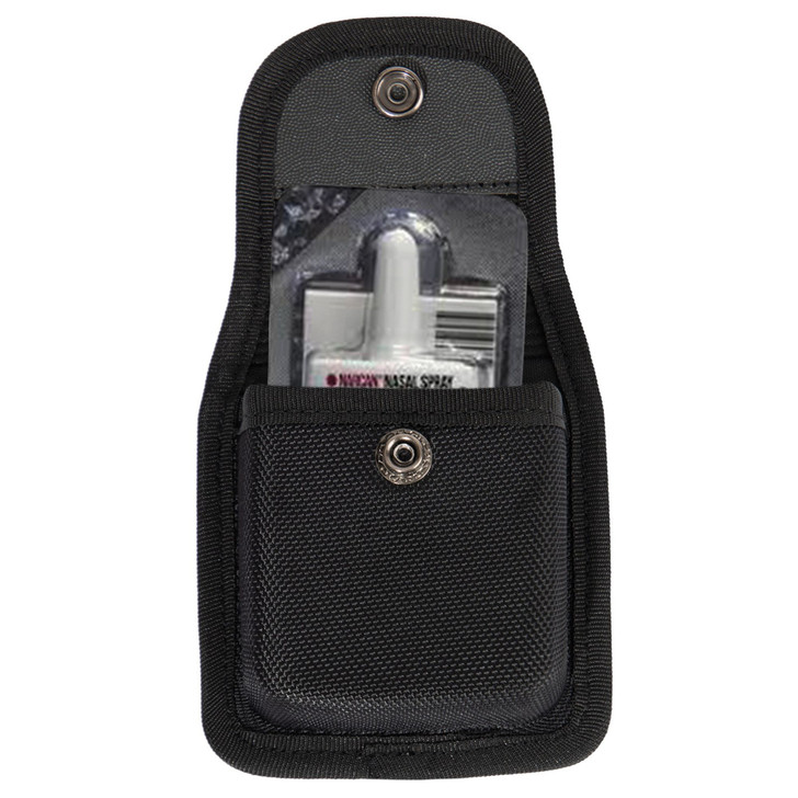 Black  Narcan Nasal Spray Pouch Tactical Duty Belt Narcan Spray Red Star Pouch
