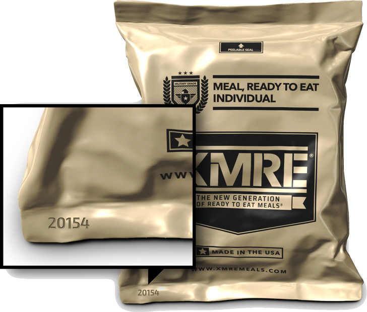 XMRE Meals 1300XT - 12 Meals with Heaters Military Grade Survival Food Military MREs