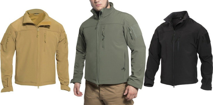 Stealth Ops Soft Shell Tactical Jacket Waterproof Uniform Warm Military Coat