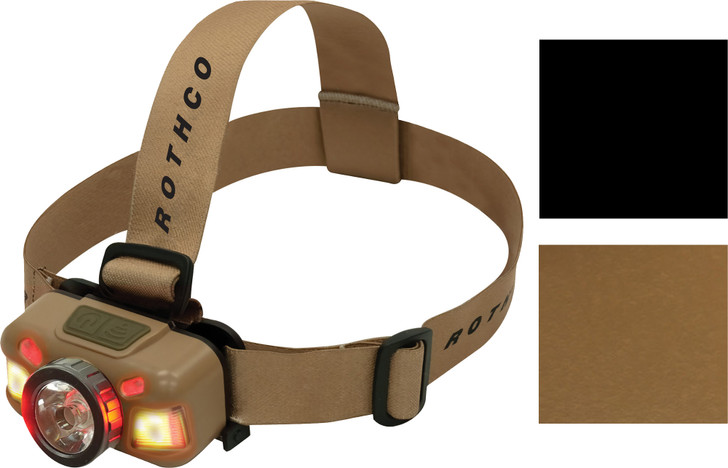 Rechargeable 600 Lumen Led Headlamp Motion Sensor Multi-Function Work Flashlight