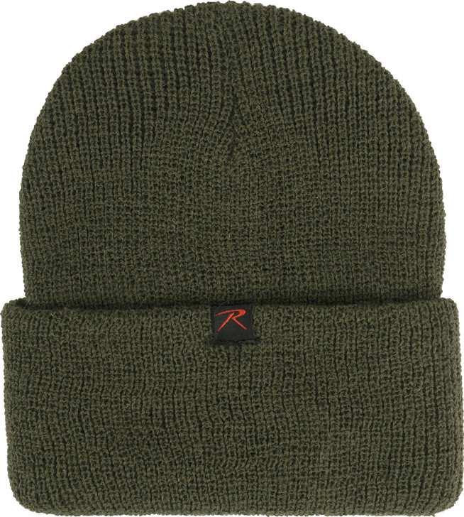 Military 100% Wool Knit Winter Hat Wool Warm Watch Cap