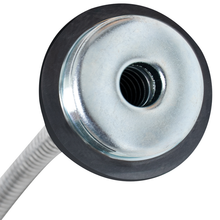 G.I. Type Screw-On Gas Nozzle - Zinc-Plated Steel Nozzle For Gas Cans
