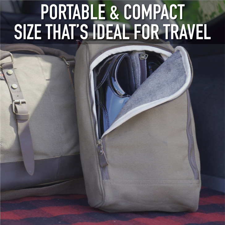 Canvas Shoe Bag Sneaker Organizer Storage Duffle Portable Footwear Bag
