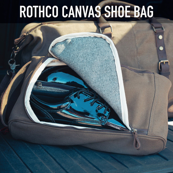 Canvas Shoe Bag Sneaker Organizer Storage Duffle Portable Footwear Bag