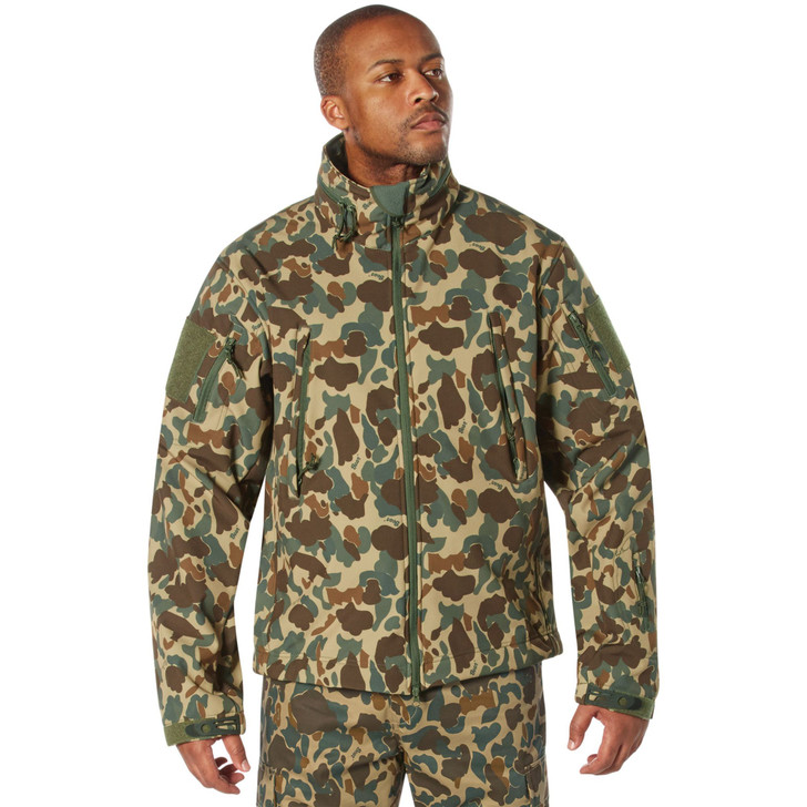 Fred Bear Camo Special Ops Soft Shell Waterproof Jacket with Fleece Lining