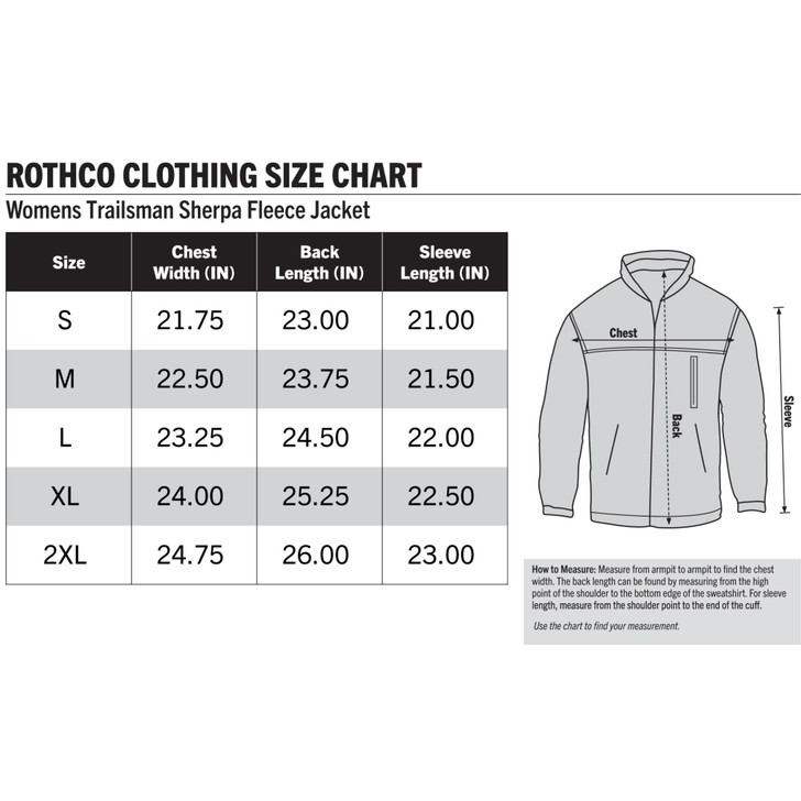 Womens Trailsman Sherpa Fleece Jacket – Midweight Cold Weather Jacket