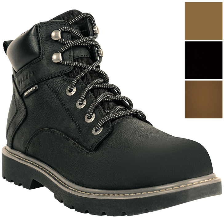 Tradesman Composite Toe 6 Inch Water Resistant Work Boots – Tactical Non-Slip Boots