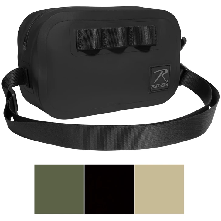 Waveguard Waterproof Crossbody Bag – Heavyweight Organizer Bag 8.75” x 5.5” x 3”