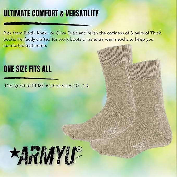 Thermal Socks 3 Pack