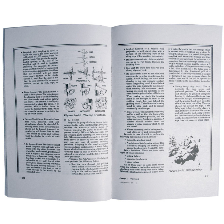 Military Mountaineering TC 90-6-1 Manual – Comprehensive Training Survival Guide