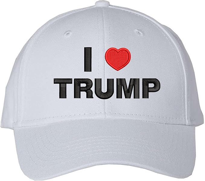 I Love Trump - White