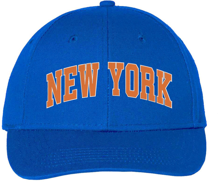 New York Embroidered Baseball Cap | New Yorkers NYC Graphic Hat with Hook and Loop Closure