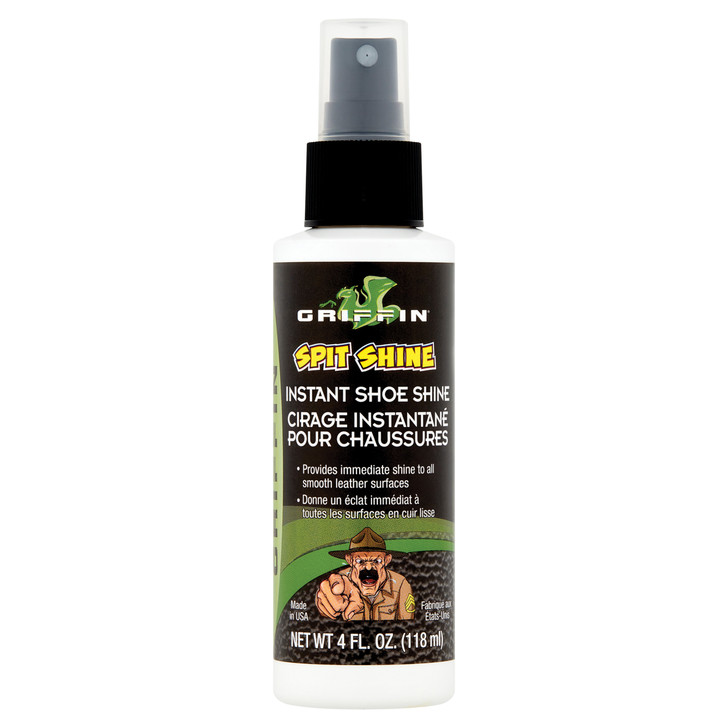 Griffin Spit Shine Instant Shoe Shine –Military Leather Shoe Polish